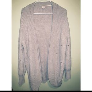Oversize cardigan
